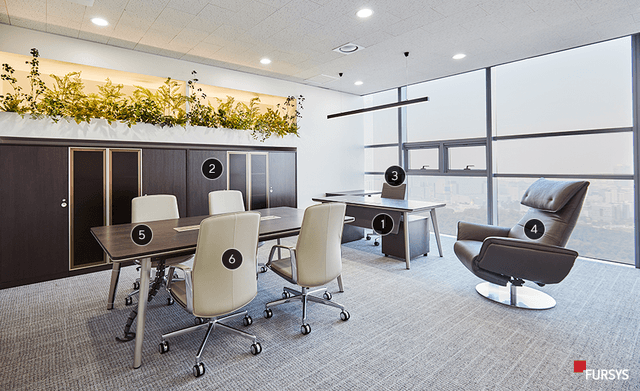 퍼시스 오피스 환경 컨설팅 도쿄일렉트론코리아